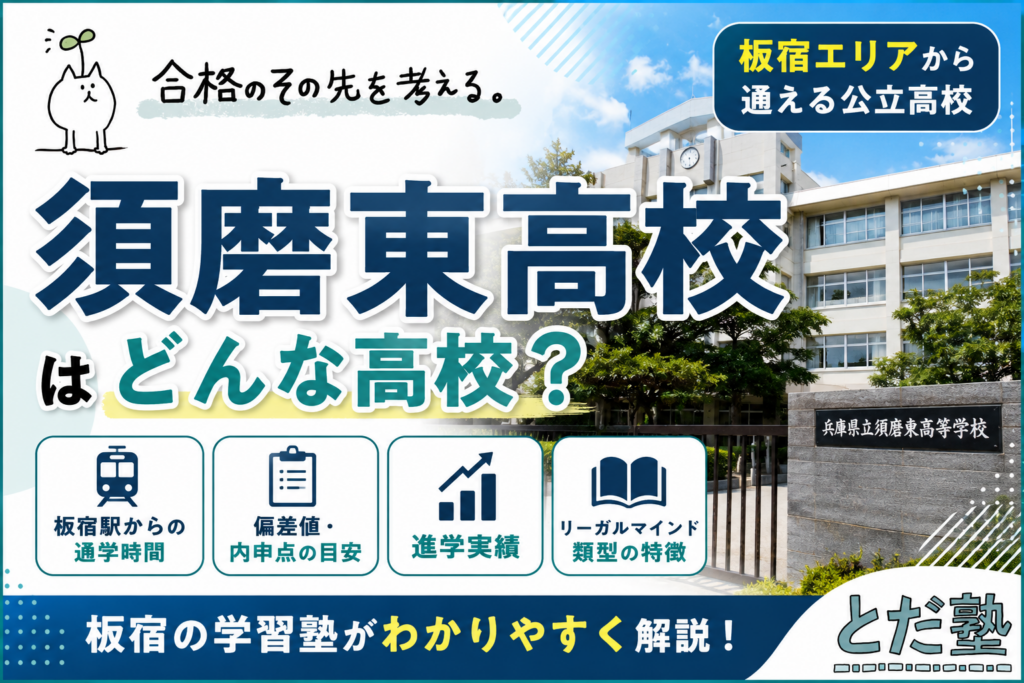 板宿駅からの通学・内申・進学実績